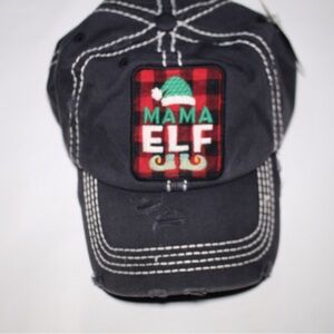 Mama Elf Baseball Cap